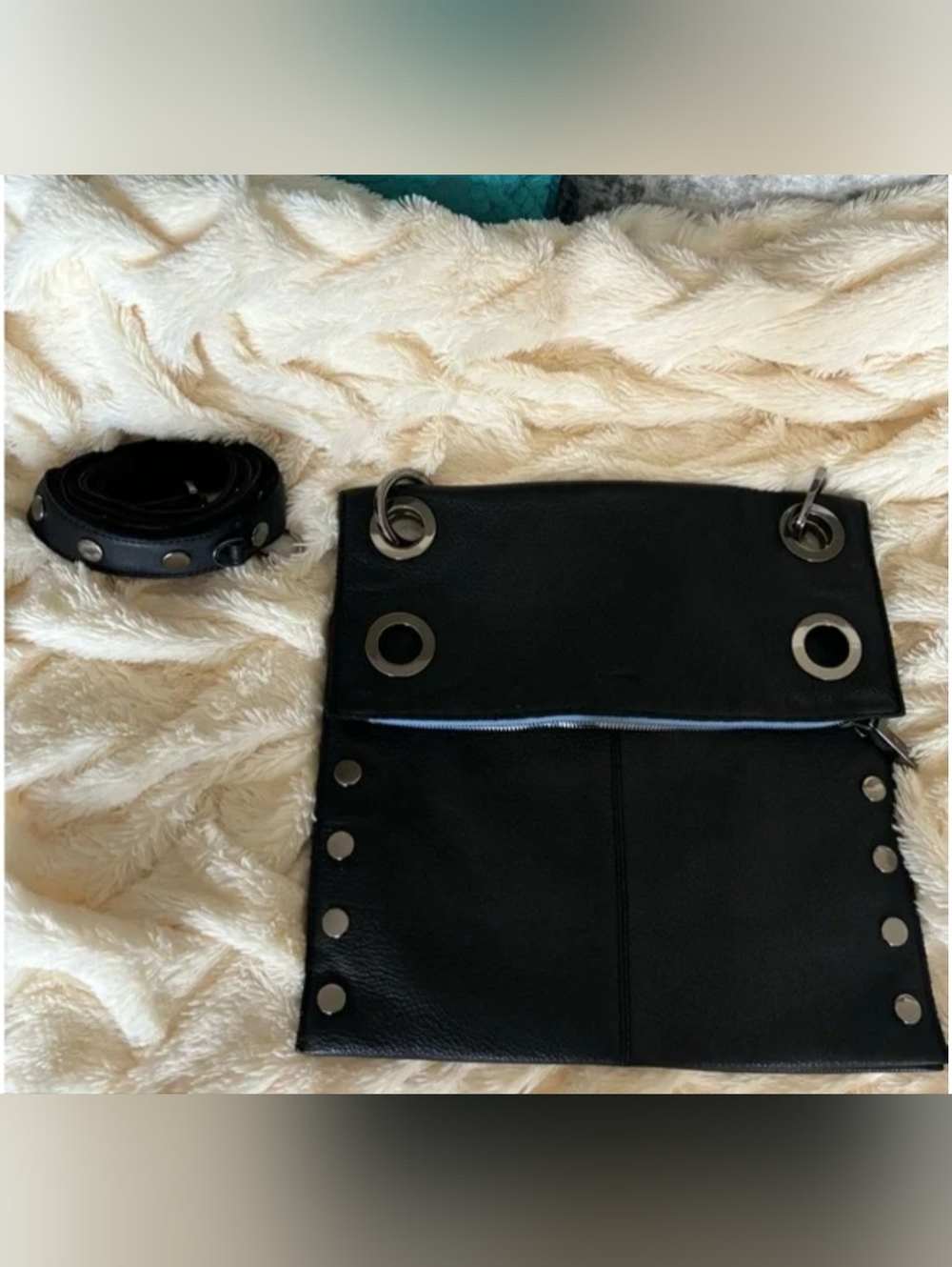 Limited Release Large Montana Crossbody With Skylight Blue Zip